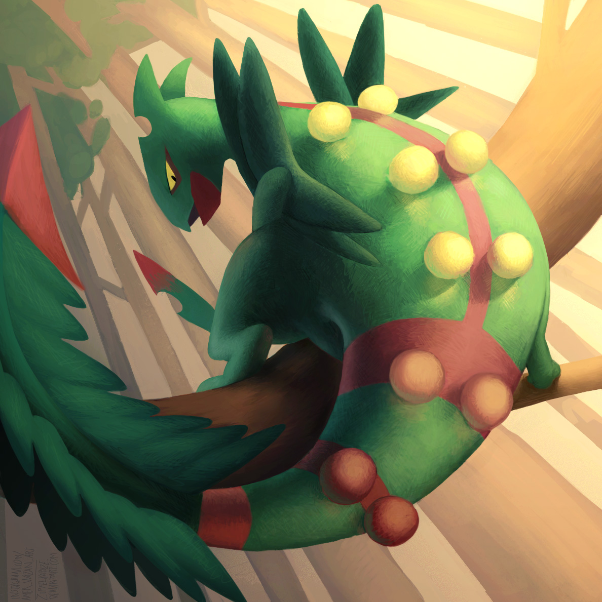 Collab: Mega Sceptile