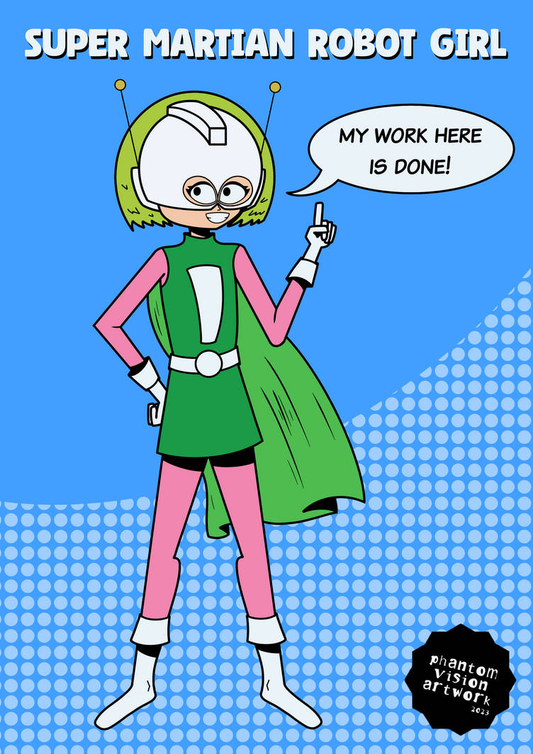 Super Martin Robot Girl by LoriWArt on DeviantArt