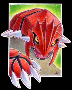 Groudon ACEO