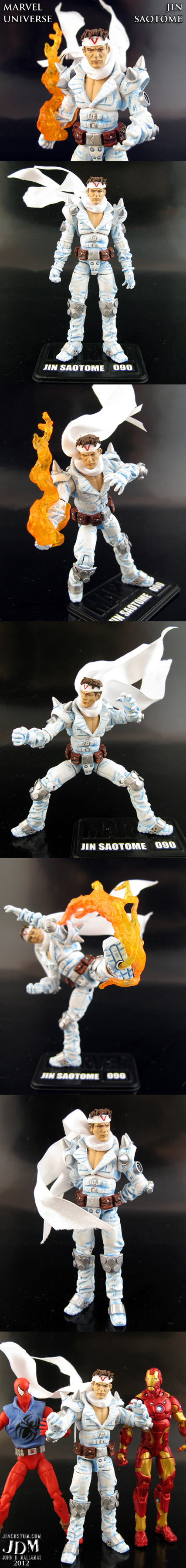 Jin Saotome Marvel Universe action figure