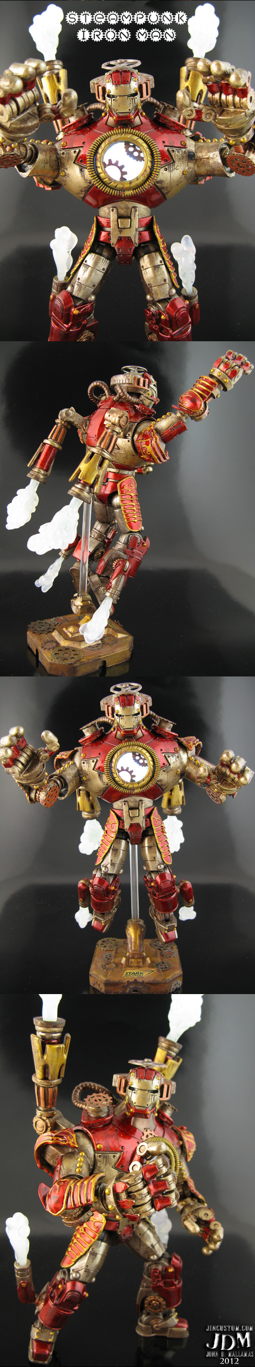 Steampunk Marvel Legends Iron Man part 2