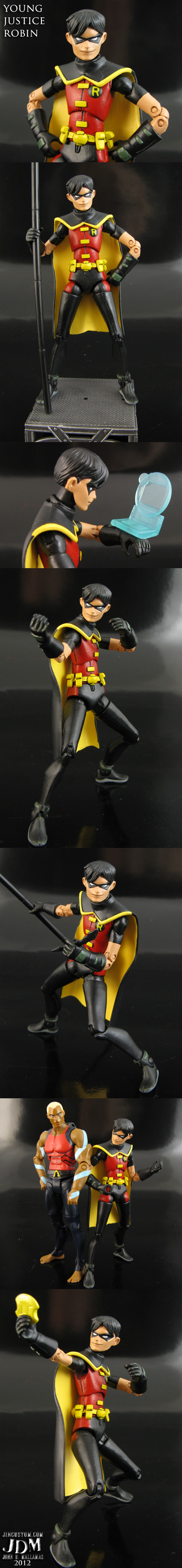 Young Justice Robin action figure