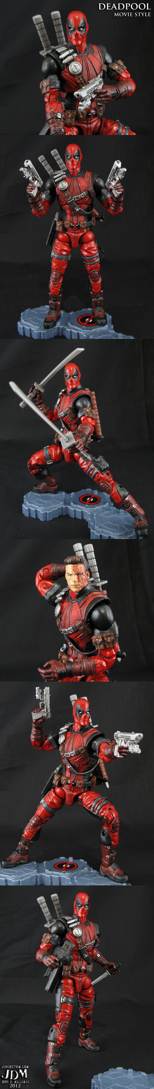 Movie style Deadpool Marvel Legends