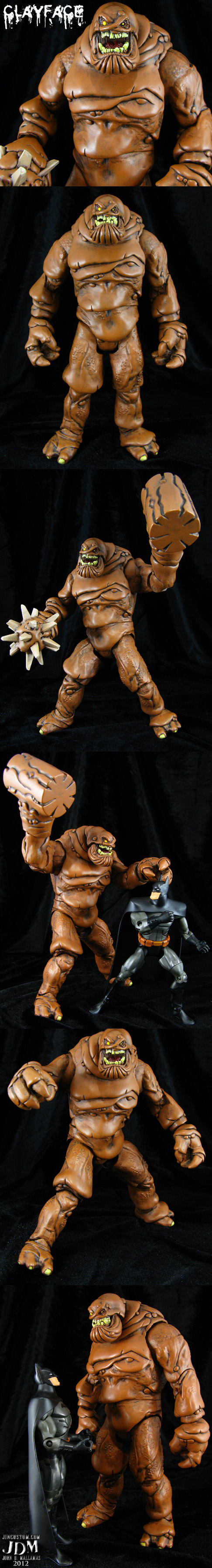 Custom DC Universe Clayface figure