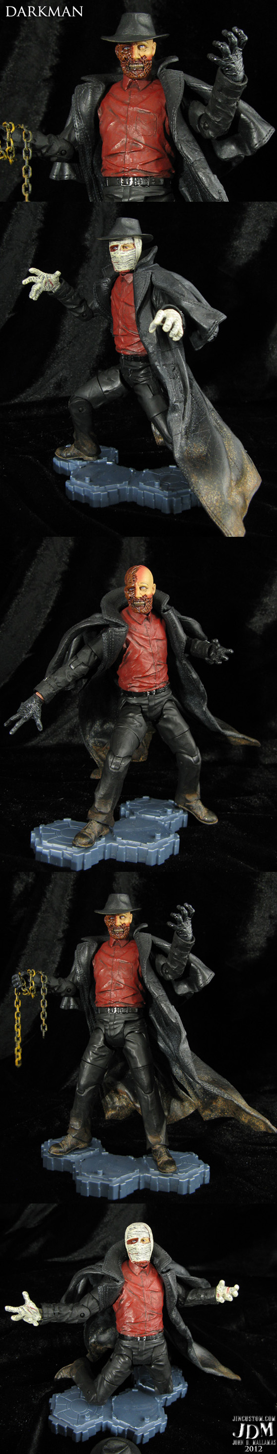 Custom Darkmanm Vers 3.0 action figure