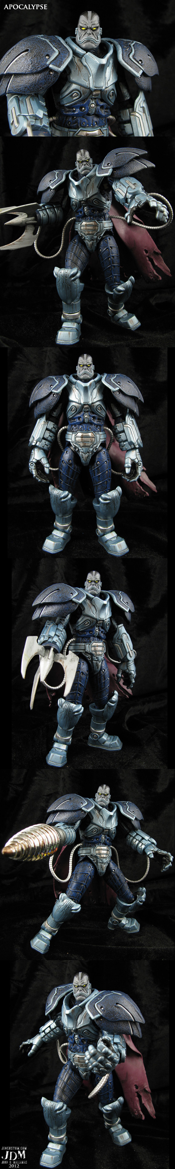 Custom Apocalypse Marvel movie style figure