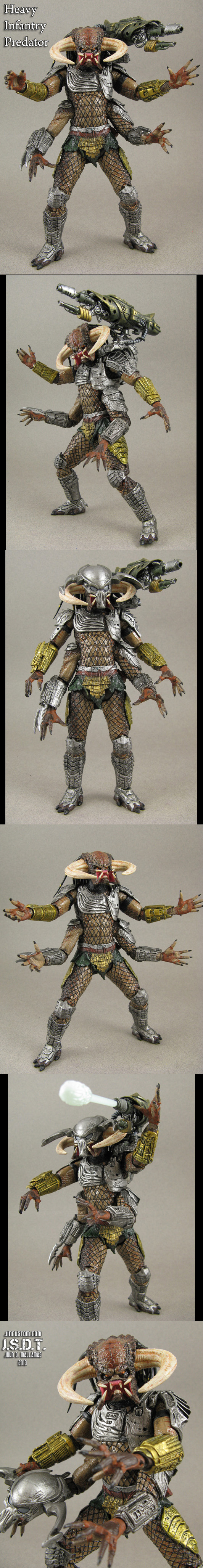 Heavy Infantry Predator custom figure