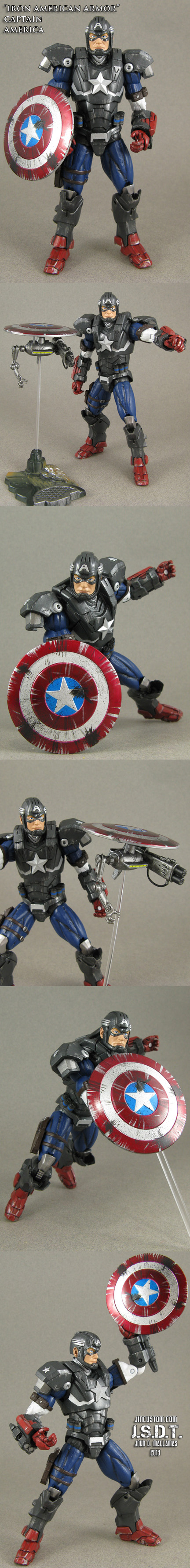 Iron American Armor Captain America