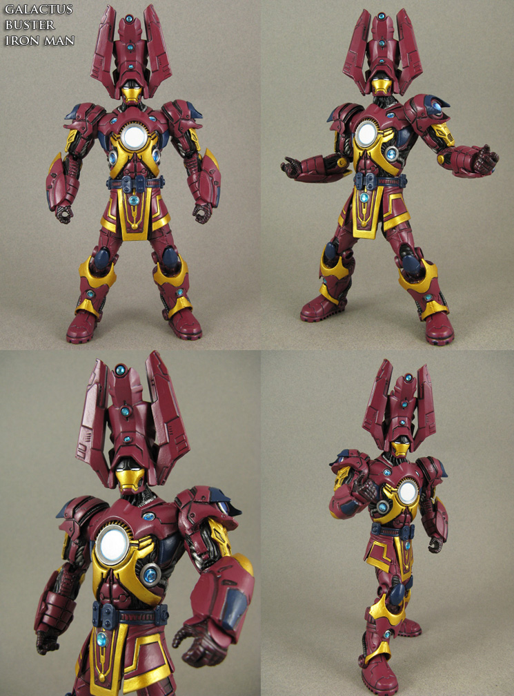 Galactus Buster Armor Iron Man Figure