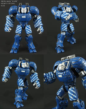 Custom Iron Man 3 Igor Heavy Lifting Armor figure