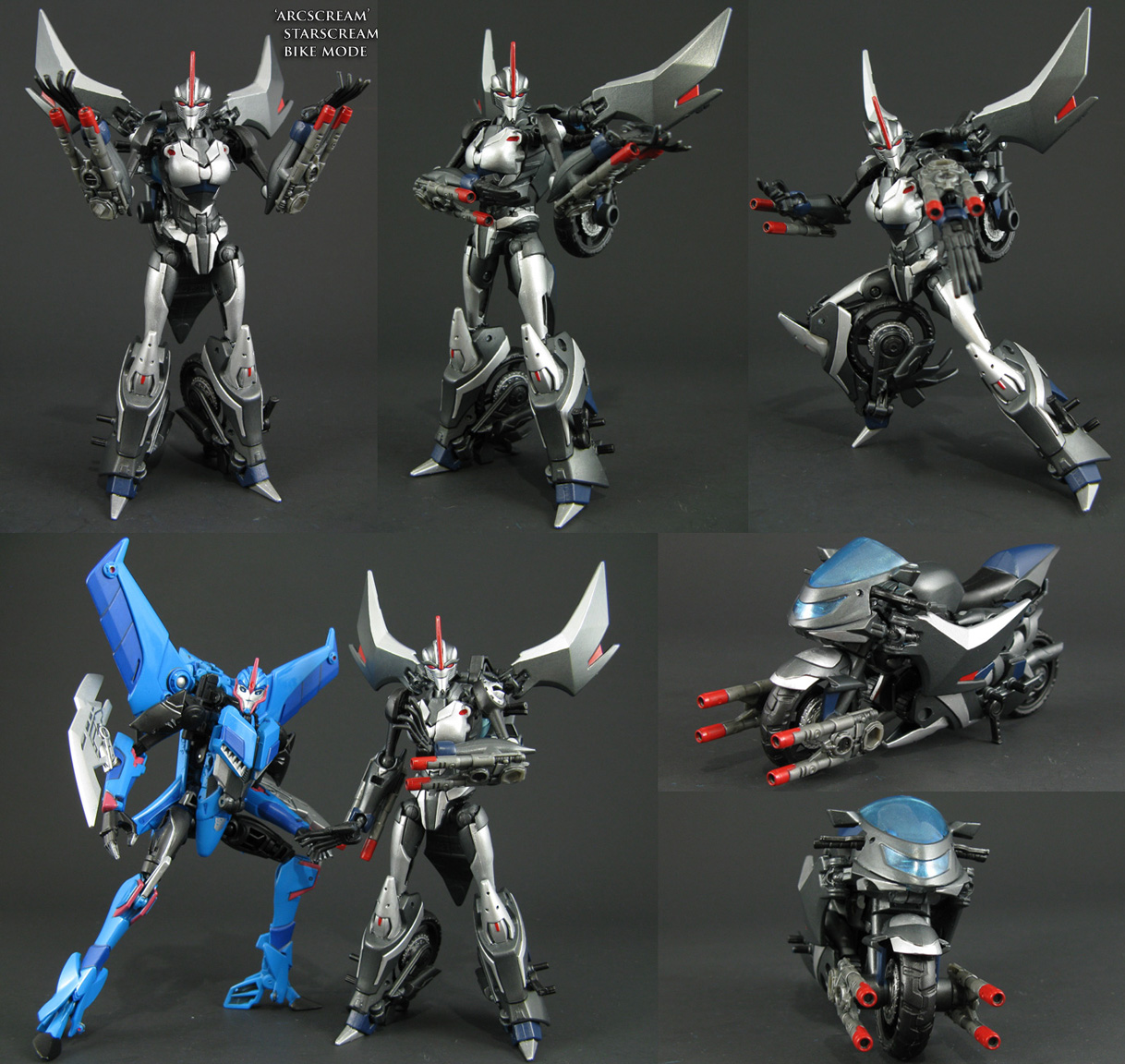 Jin Saotome's Five Minute Toy Review: Transformers Prime Arcee Review