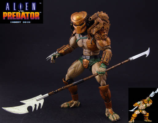 Custom Alien Vs Predator Arcade Hunter figure