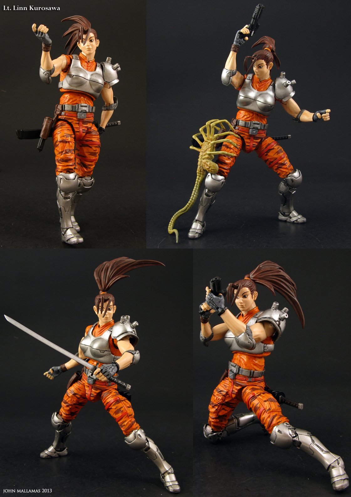 Alien vs Predator Arcade Linn Kurosawa figure