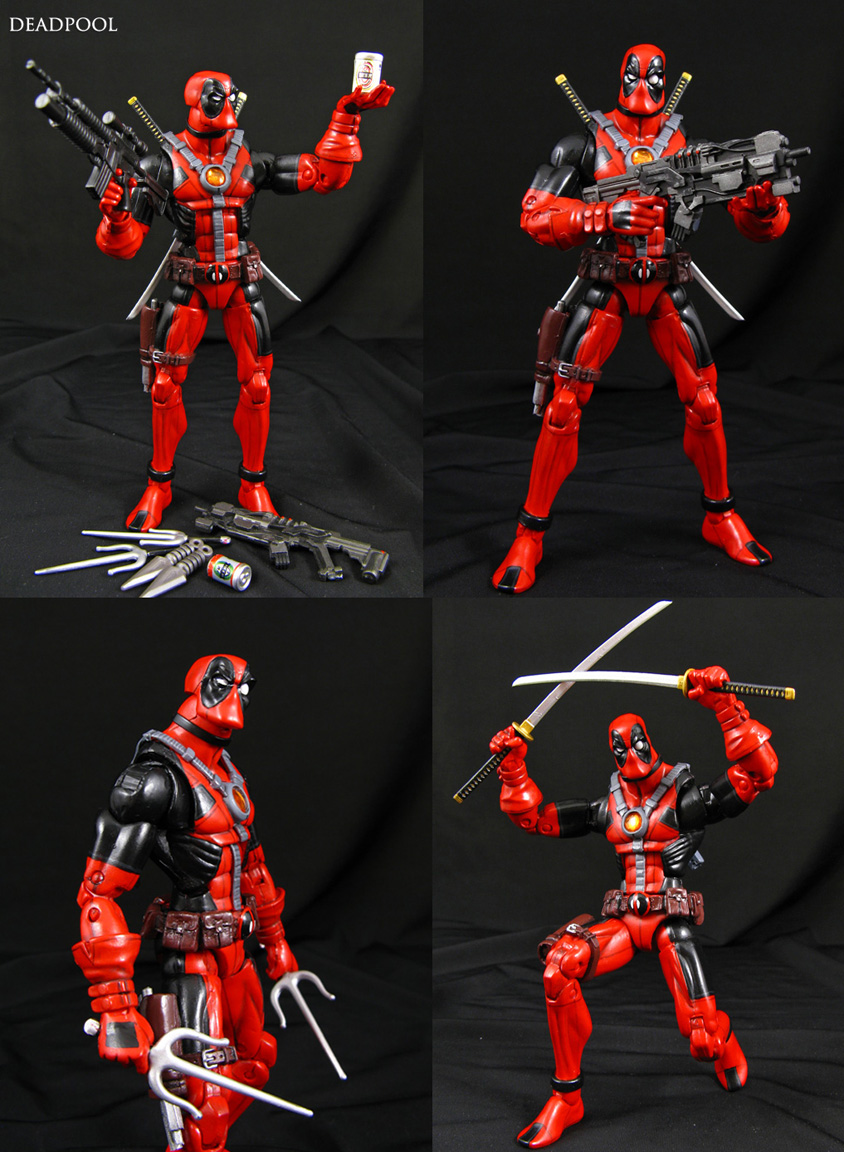 Deadpool Custom Marvel Legends Figure By Jin Saotome On Deviantart