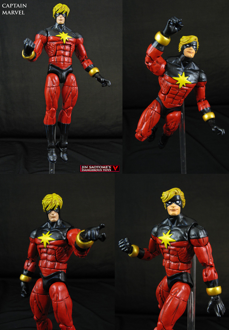 Custom Marvel Legends Captain Marvel figure