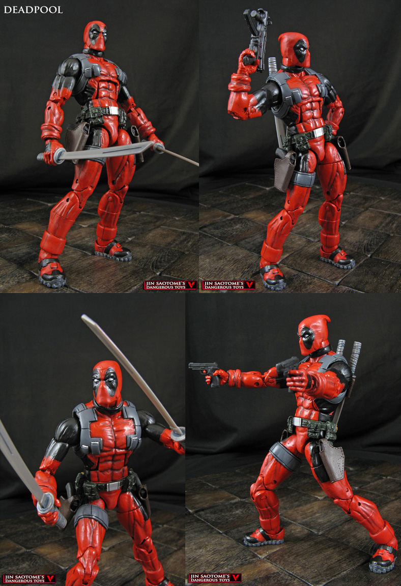Custom Marvel Legends Deadpool Vs Figure By Jin Saotome On Deviantart