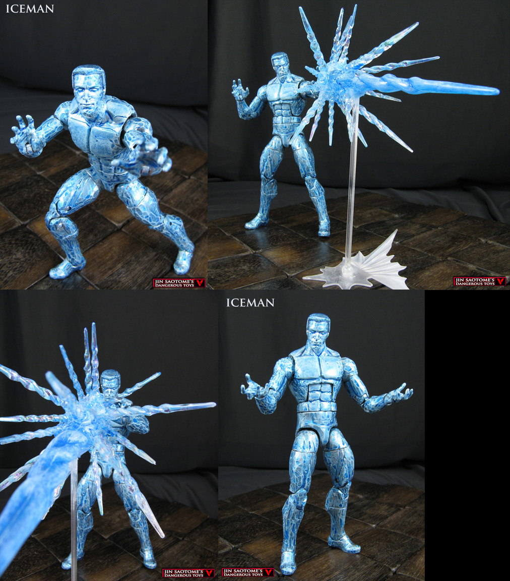 Marvel Legends Infinite custom Iceman figure