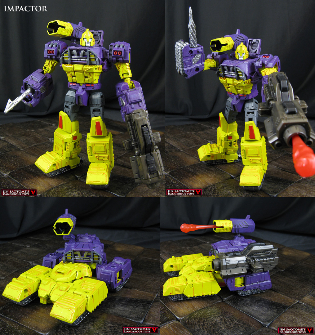 Impactor Custom Transformers Impactor figure by Jin-Saotome on DeviantArt