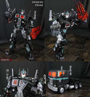 Custom Transformers Nemesis Prime action figure