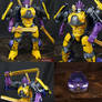 Custom Transformers Bludgeon action figure