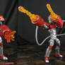 Custom Fire Man Megaman Marvel Legends Figure