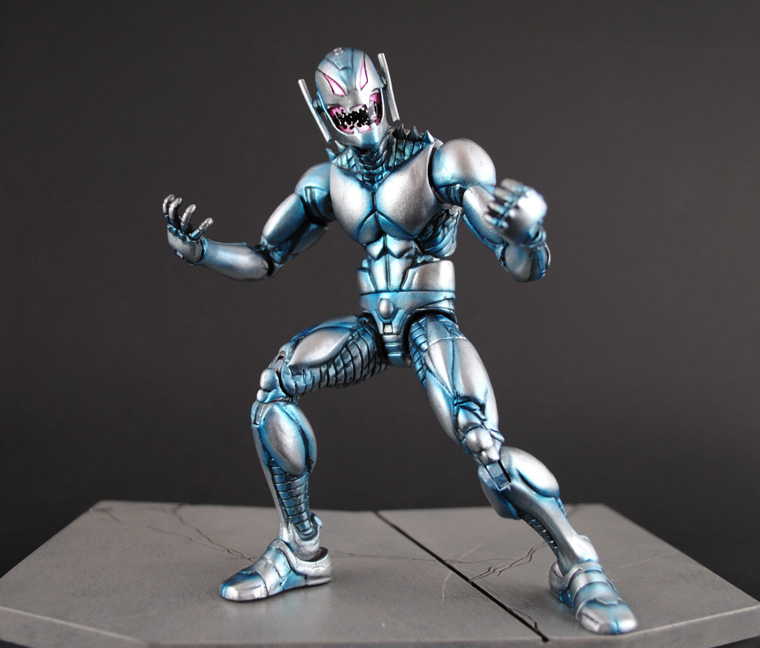 Comic style custom Ultron action figure