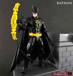 Custom vintage Toybiz style Batman figure