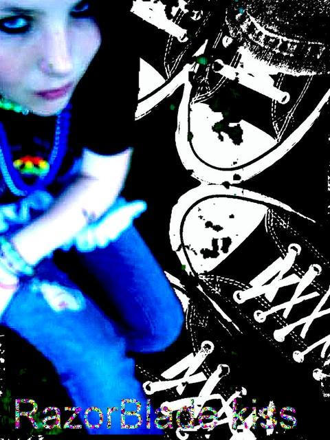 Emo Razorblade Print Razorblade Romance by A-Poor-emo-vampire on DeviantArt