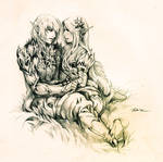 Just us by Pearlpencil