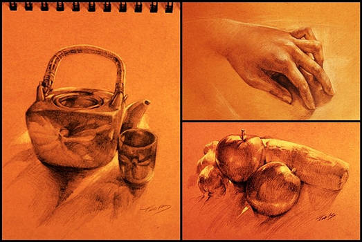 30mins-1hour drawing study