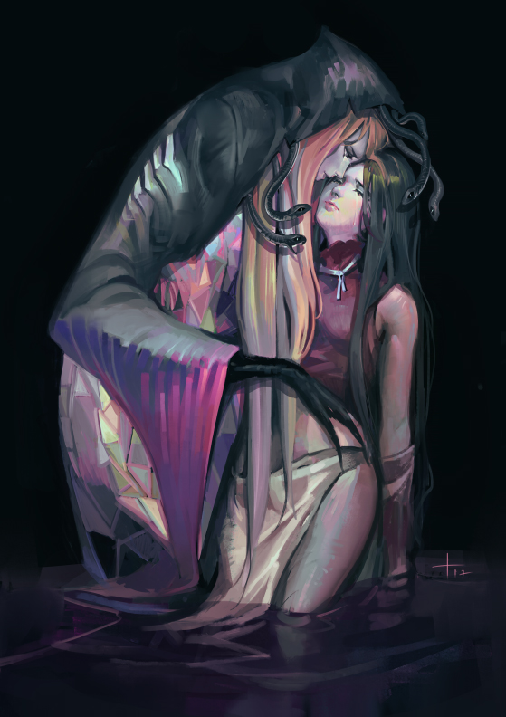 Cursed (prints available) by Pearlpencil