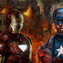 Captain America and Iron Man