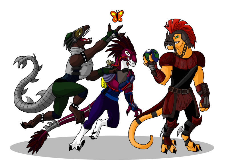 ED: Raptors redesign by ZureLazuli on DeviantArt