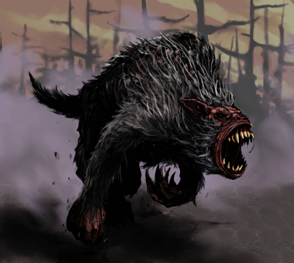 Barghest Charge by thatDMan Barghest Charge by thatDMan