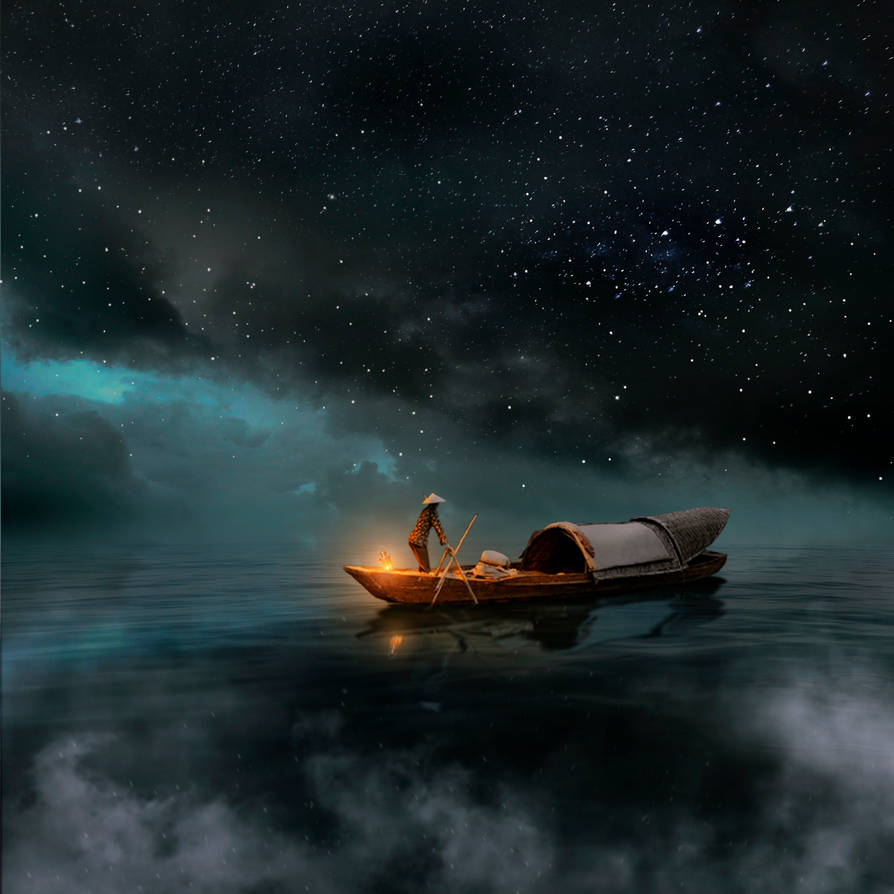 Create a Dramatic Night Photo Manipulation Scene E by TeslaAvanti on ...