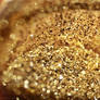 Gold glitter
