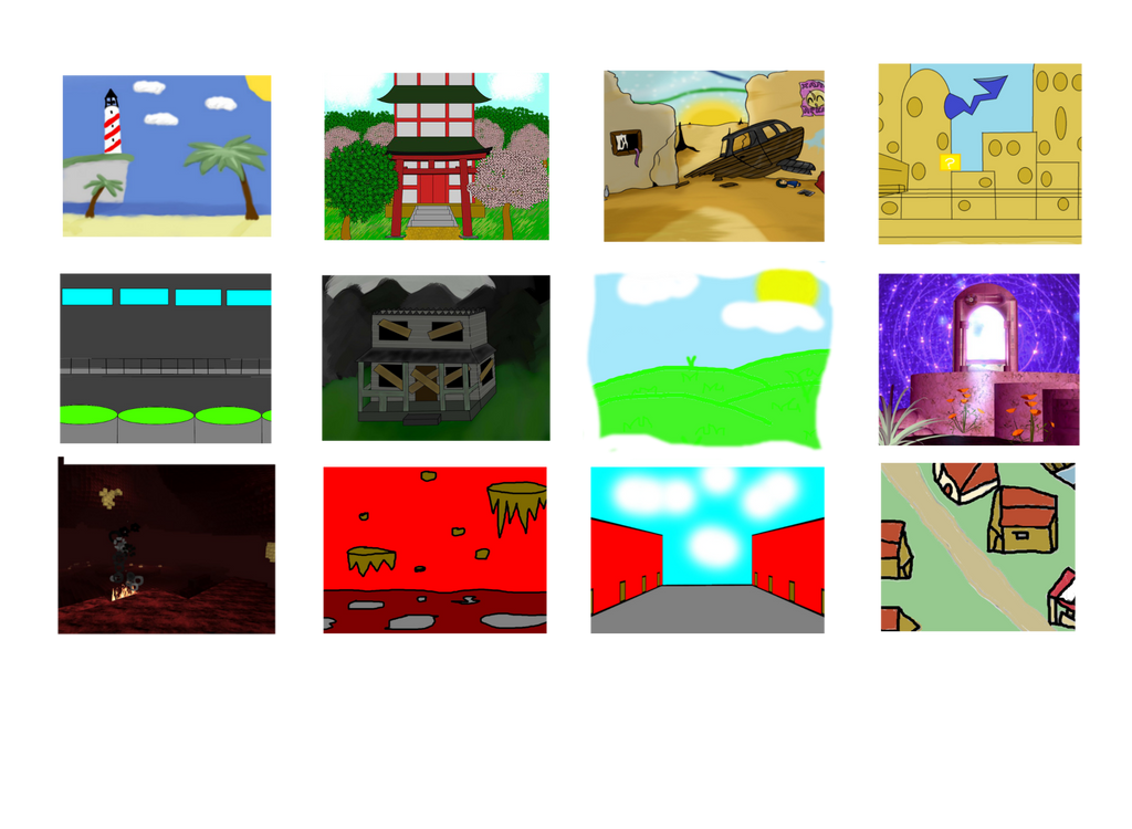 Stage Select by TalonArtsdA on DeviantArt