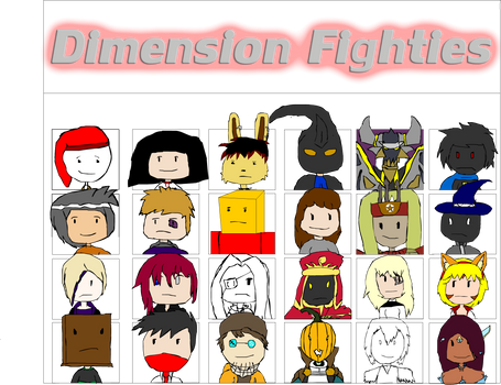 Dimension Wars: Fighties Style (Work in Progress)