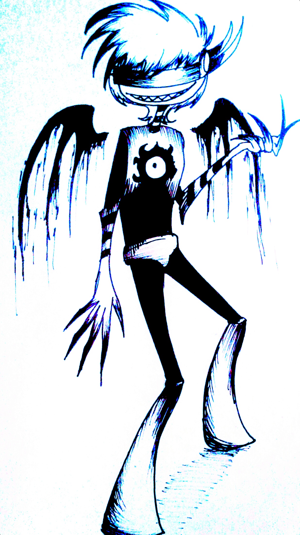 Tim Burton styled Dreamman (commission)