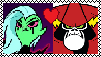 Lord Dominator X Lord Hater Stamp