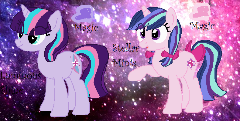 MLP Luminous Shine and Stellar Mints(Digital)