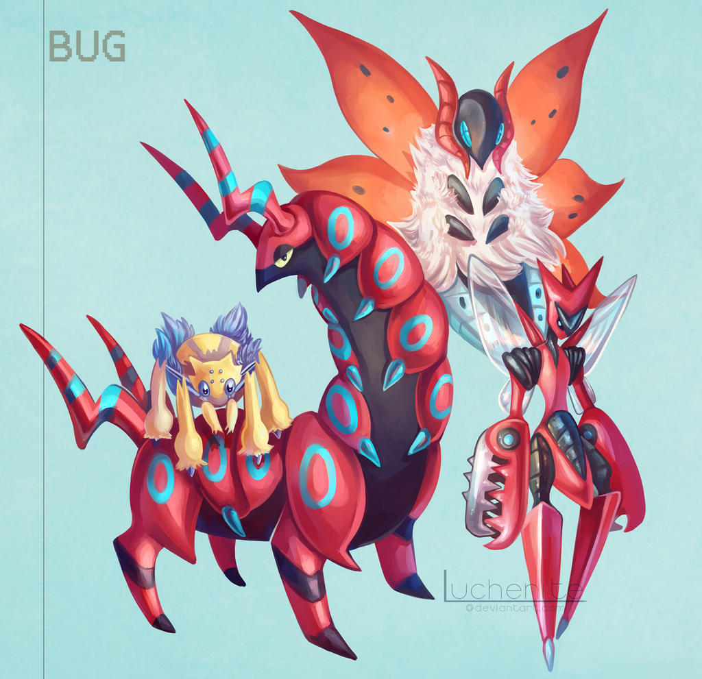 Bug Net Pokemon Bugs by AdamNovik on DeviantArt