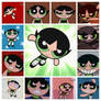 Buttercup collage
