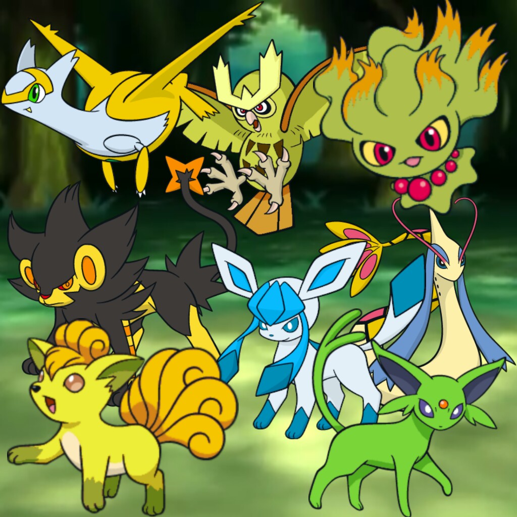 All Shiny Pokemon by SuperSimpsons on DeviantArt