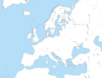 Blank Map of Europe