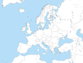 Blank Map of Europe With Countries