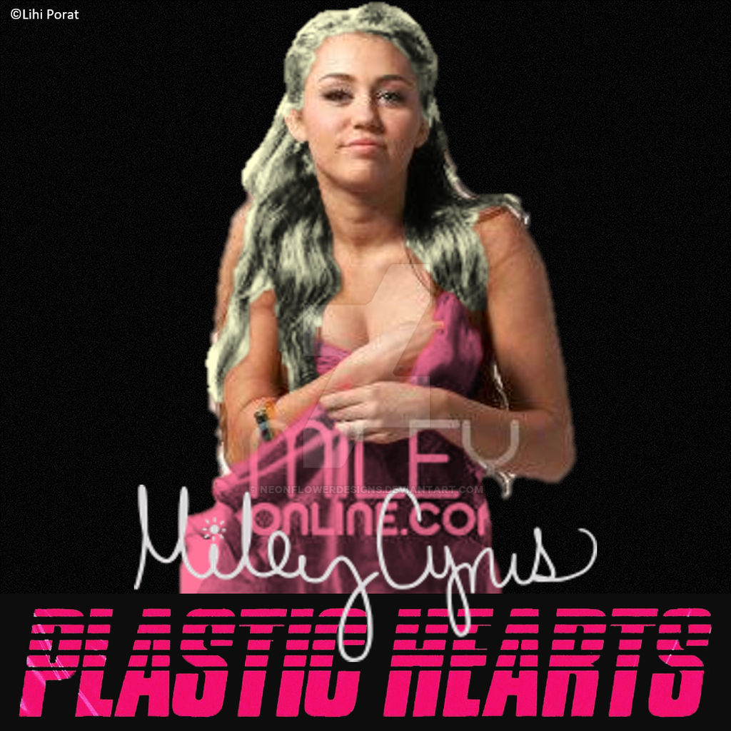 Miley Cyrus - Plastic Hearts  Cassette Cover #3 by rodrigomndzz on  DeviantArt
