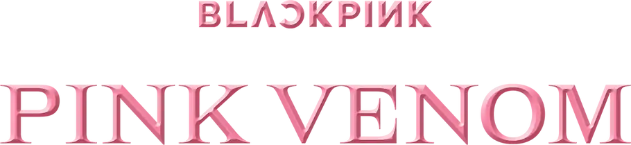 BLACKPINK - Pink Venom Logo PNG