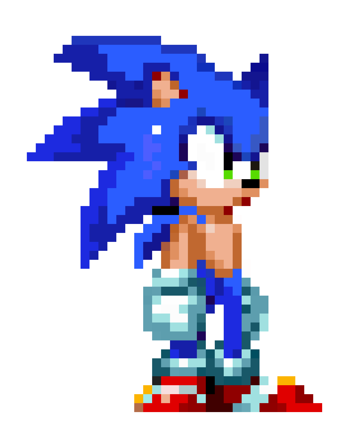 Sonic Rx Modern Sonic Sprite by SonicfanS3andK on DeviantArt