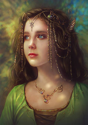 Young Arwen by Incantata
